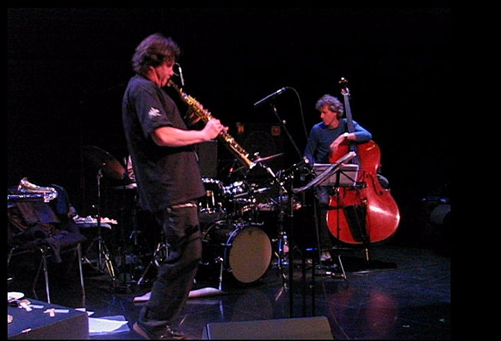 Louis Sclavis et  Bruno Chevillon
